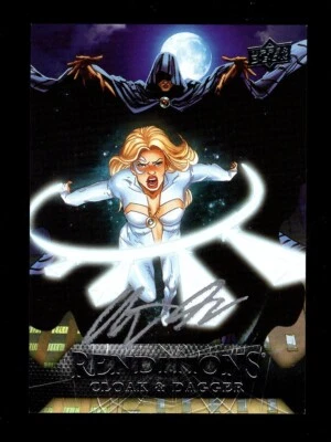 2024 MARVEL RENDITIONS ARTIST AUTOGRAPHS CLOAK & DAGER ANTHONY SPAY AUTO 50/65 - Image 1 of 2