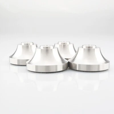 4PCS Edelstahl Isolation Stand Füße Pad Protector fürLautsprecher Plattenspieler - Bild 1 von 4