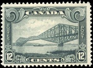 Canada Mint H F+ 12c Scott #156 1929 King George V Scroll Stamp - Imagen 1 de 2