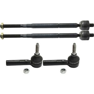 Tie Rod End For 2002-2007 Saturn Vue Front Left and Right Side Inner and Outer