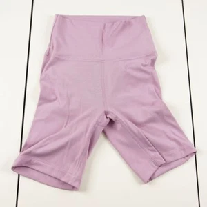 Pantaloncini donna viola vita alta forma leggera Outdoor Voices taglia XS - Foto 1 di 4