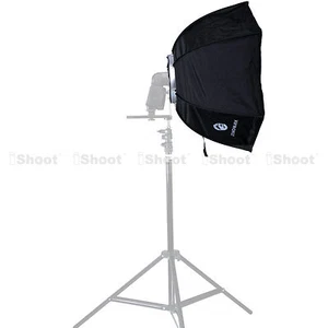 46cm Foldable Speedlite Flash Softbox Diffuser Reflector for Studio Light Stand - Picture 1 of 9