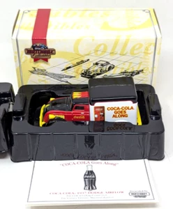 Vintage Mattel Matchbox Models of Yesteryear Coca Cocla 1937 Dodge Airflow Toy - Picture 1 of 11