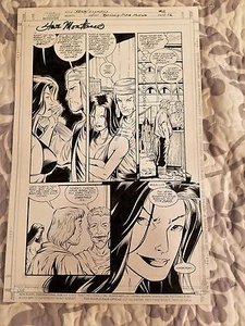 XENA ATFO 2 PG 16 ORIGINAL ART BY RON LIM & STEVE MONTANO AUTO/STEVE MONTANO COA - Picture 1 of 6