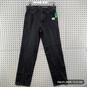 NEW Gap Black Denim Jeans Teen Boys Size 18 FIts 29x29 Straight Leg NWT - Picture 1 of 18