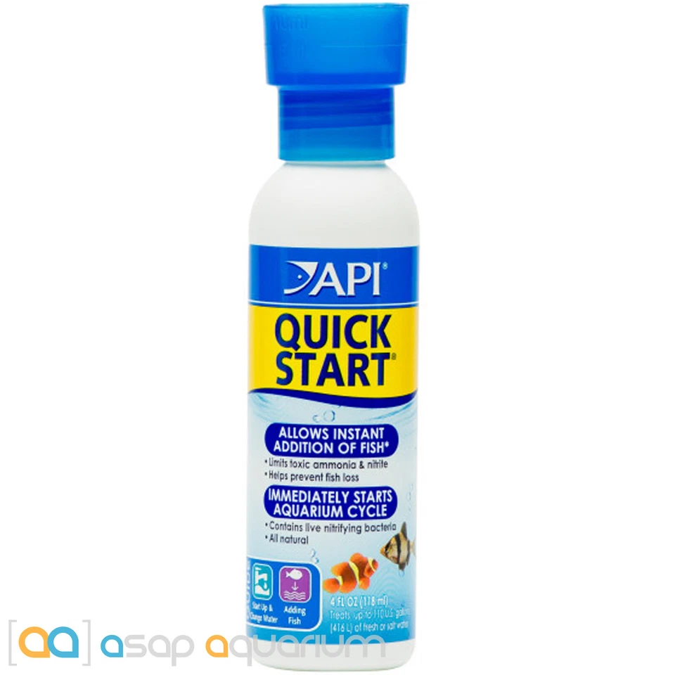 API Quick Start 4oz Freshwater and Marine Aquarium Rapid Cycle Starter - Image 1 of 1