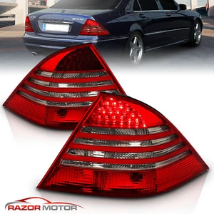 00-06 Luces traseras de humo rojas para Mercedes-Benz W220 Clase S S430 S500 S600 S550 - Imagen 1 de 10