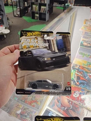 Hot Wheels Premium Fast & Furious 2020 Dodge Charger Hellcat Real Riders  - Image 1 of 2