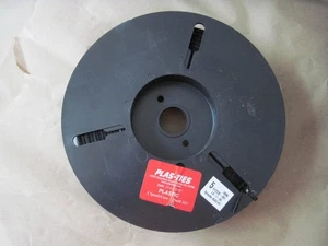 Plas-Ties #311 schwarz 2000' Spule, 27 Stärke Kerndraht, 5/32" breit, Kunststoffbeschichtung - Bild 1 von 4