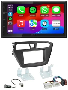 Kenwood MP3 USB DAB 2DIN Bluetooth Autoradio für Hyundai i20 (2014-2020) - Bild 1 von 9