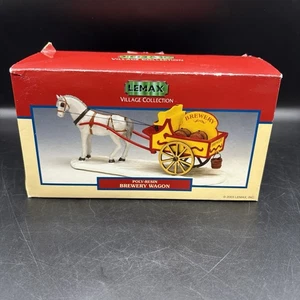 Lemax Enchanted Forest BREWERY WAGON Village Collection 2003 CON CAJA 33402A - Imagen 1 de 8