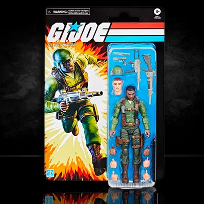G.I. Joe Classified Series Retro Cardback G.I. Figura de acción Joe Trooper 6 pulgadas Foto 1 de 4