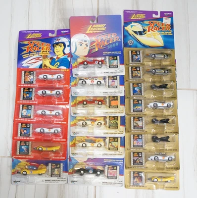 Johnny Lightning Speed Racer Lot Mach 5 Animation Cel Art Lot of 20 - Image 1 of 4