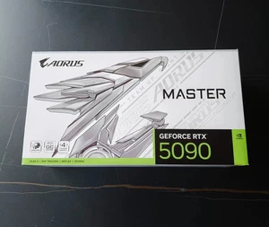 Gigabyte AORUS GeForce RTX 5090 MASTER ICE 32G GDDR7 512bit Gen5 Graphics card - Picture 1 of 7