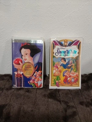 Snow White and the Seven Dwarfs (VHS, 1994) Masterpiece & Platinum Edition - Image 1 of 4