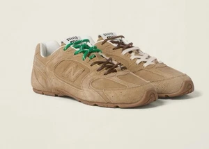 miu miu x new balance Brown Size BNIB New authentic   Size 38.5 uS 8.5 - Picture 1 of 5