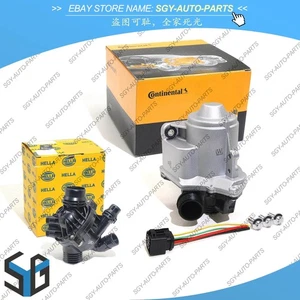 OEM HELLA Thermostat Electric Engine Water Pump For BMW N54 N55 135i 335i 3.0L - Picture 1 of 6