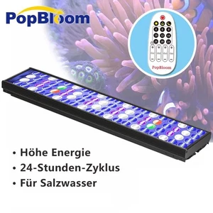 PopBloom 30-150CM LED Aquarium Beleuchtung Meerwasser Reef Aquarium Timer Lampe - Picture 1 of 28