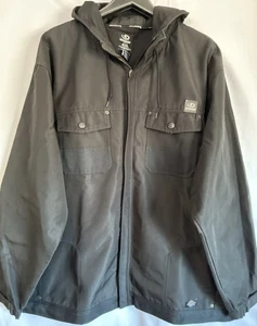 Storm by Dickies robuste Herrenjacke mit Reißverschluss und Kapuze schwarz Größe 4XL Fehler - Bild 1 von 18