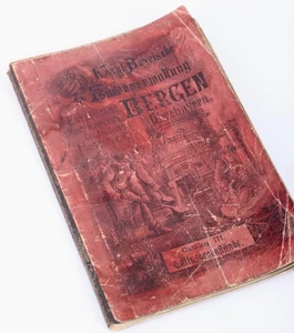 Catalogo originale III. Reale Amministrazione bavarese delle capanne Alta Baviera 1880/1900 circa - Foto 1 di 18