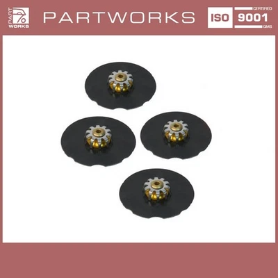 4x Dämpfungsblech für PORSCHE 996 997 Carrera 986 Boxster 987 Cayman HINTEN 30mm - Image 1 of 4