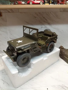 1941 Green Willys Jeep 2004 Daimler Chrysler Jeep Uhr, New Old Stock - Bild 1 von 6