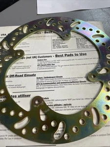 EBC Replacement Brake Rotor PZRT NUM: 43351-KZ4-J40 CR250R CR450R CR125 250 TS2 - Picture 1 of 2