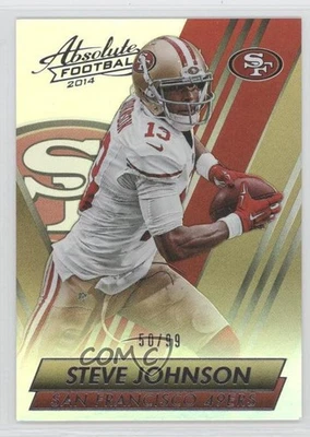 2014 Panini Absolute Spectrum Silver /99 Steve Johnson #92 - Image 1 of 2