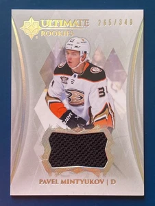 2023-24 PAVEL MINTYUKOV UD Ultimate Collections Rookies #'d265/349 No. 150 Ducks - Picture 1 of 4