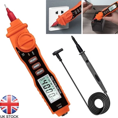 Digital Multimeter Pen Type 4000 Counts Non-Contact AC/DC Voltage Meter New - Image 1 of 4