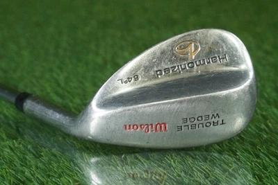 WILSON ARMONIZADO 64°L PROBLEMA CUÑA LOB CUÑA EJE DE ACERO DERECHO ~ ¡MIRA!! Foto 1 de 4