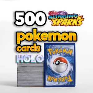 500 All Holo / Reverse Holo Surging Sparks Pokemon Cards  -  Bulk Lot Pack - Picture 1 of 1
