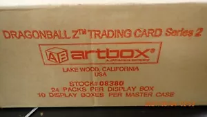 Leere Dragonball Z Serie 2 Artbox Sammelkartenbox Drachenball Kunstbox - Bild 1 von 4