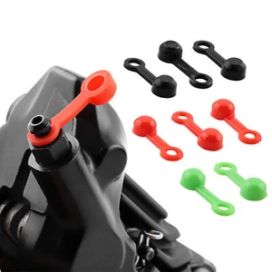 50pz Cappucci Sanguinamento Freno Bici MTB Copertura Polvere Freno Sanguinamento Capezzoli - Foto 1 di 14