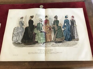 gravure de mode ancienne N 56 - Bild 1 von 2
