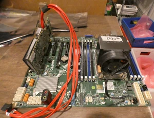 SuperMicro X10SRL-F DDR4 LGA 2011 Server Motherboard 32GB RAM 2.50GHZ XEON SR2P6 - Photo 1/9