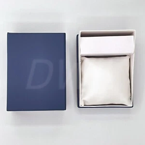 NEW Unbranded Blue Watch Box Storage Case With Matching Pillow - Picture 1 of 2