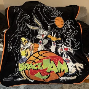 Warner Bros. Space Jam Basketball Throw Blanket 60x48 - Picture 1 of 10