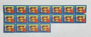 1948 STRIP PARTIAL SHEET US CHRISTMAS SEALS STAMPS UNUSED ORIGINAL GUM - Picture 1 of 3