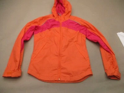 Cortavientos Columbia Talla M (10-12) Niños Unisex Naranja Cremallera Completa 100% Nylon 096 Foto 1 de 4