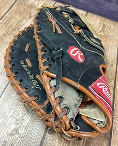 RAWLINGS Baseball Glove RFM 25MM Black Left Hand Throw LHT - Picture 1 of 11