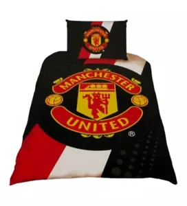 FC Manchester United Offizielle Handelsware Einzel & Doppel Bettbezug Ausverkauf - Bild 1 von 3
