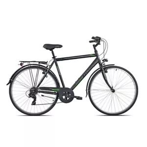 Fahrrad City Albatros Herren t480 28 Shimano 6v Grau/Grün Torpado Road - Bild 1 von 1