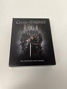 Game of Thrones The Complete First Season HBO DVD 5 Disc 2012 Preowned. Blue ray - Picture 1 of 5