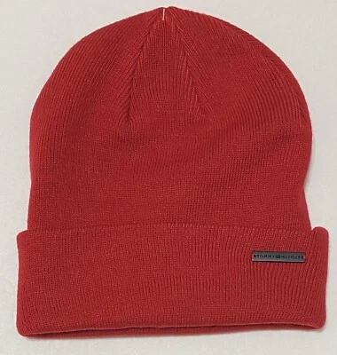 Boné gorro masculino Tommy Hilfiger vermelho 9247 - Imagem 1 de 4