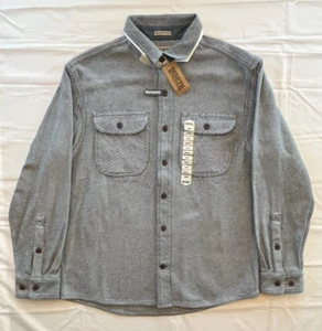 NWT Duluth Trading Co Untucked Men's Medium Woodys Relaxed Fit Long Sleeve Shirt - Picture 1 of 7