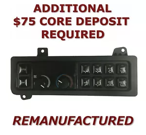REMAN 1994-1997 Chrysler Concorde LHS New Yorker calentador de aire acondicionado control de clima EATC - Imagen 1 de 2
