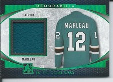 2017 Leaf ITG In The Game Used Jersey PATRICK MARLEAU #GU-32 Green Parallel 9/9