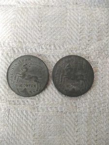 Dinero de emergencia; Schwenningen; Büdowerk; marca de colección - Imagen 1 de 2