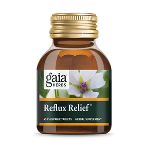 Gaia Herbs Reflux Relief - with Marshmallow Root Chamomile Aloe Licorice and ... - Picture 1 of 9